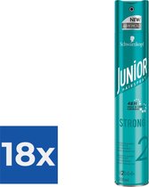 Junior Haarspray Strong 300 ml - Voordeelverpakking 18 stuks