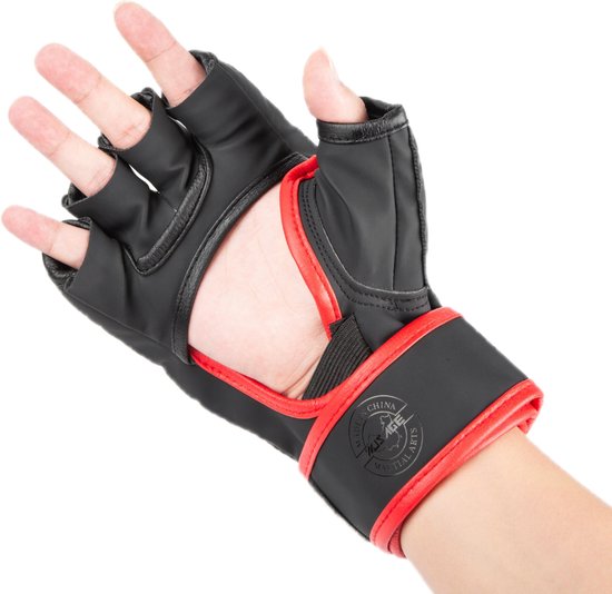 Livano Gants MMA - Gloves - Gants de Sparring - Hommes - Femmes - Grappling - Gants de boxe - Zwart