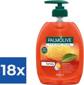 Palmolive Handzeep Hygiëne 500 ml - Voordeelverpakking 18 stuks