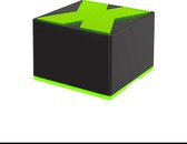 Mini speaker- X1 bluetooth draagbaar outdoor speaker- draagbare waterdicht speaker- 5 cm x 5 cm x 3,6 cm. Groen met zwart.