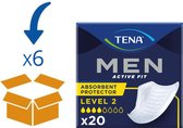 TENA Men Niveau 2 - 6 paquets - 120 pièces
