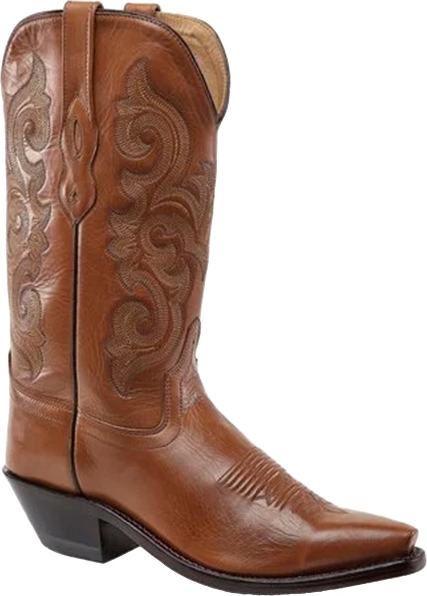 Bootstock Conveted Cowboylaarzen - Western Laarzen - Dames - Cognac - Maat 37