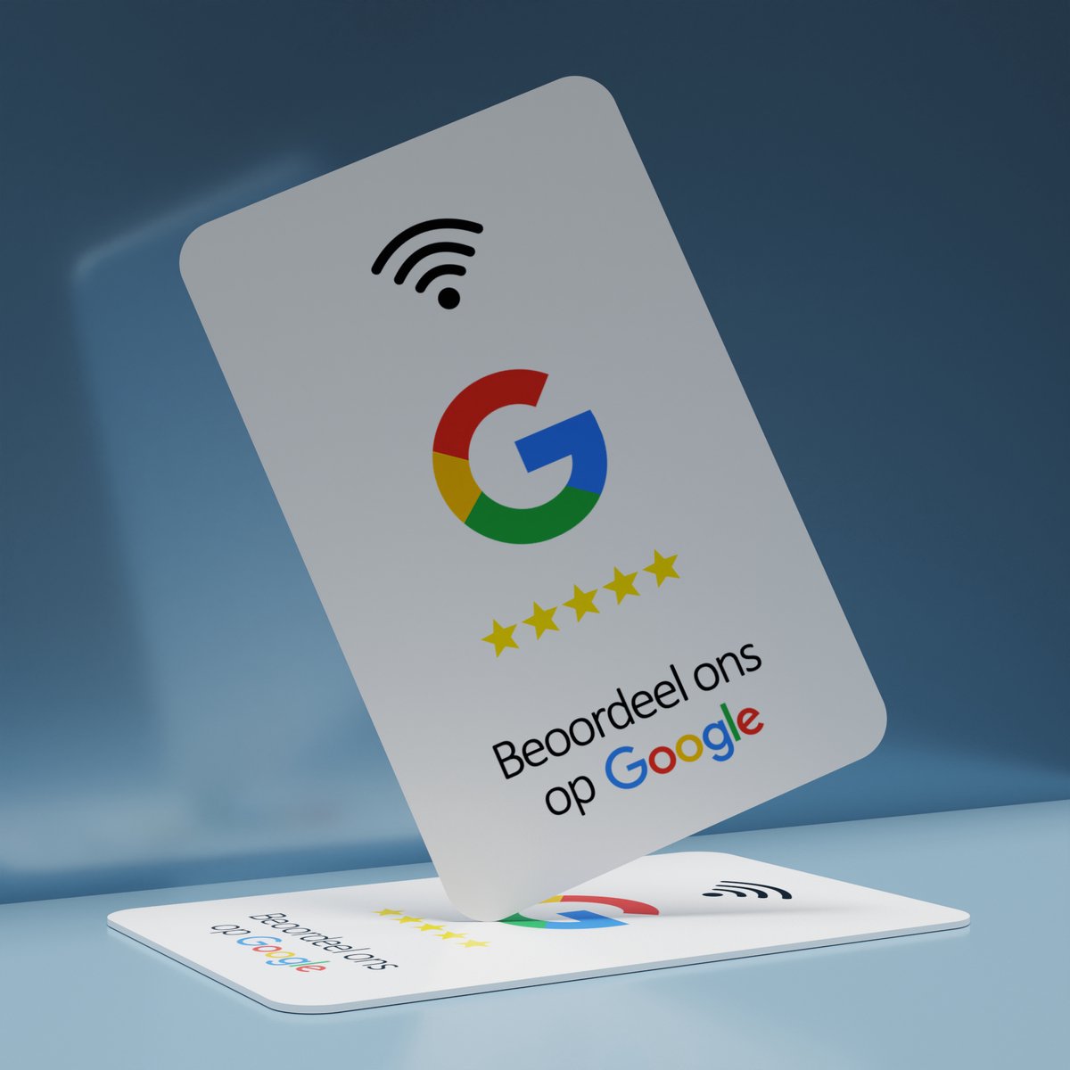 Google Review Kaart - NFC kaart - Geef jouw reviews een boost - Nederlandstalig - NFC kaart - Google review card