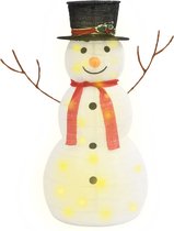 vidaXL-Decoratieve-sneeuwpop-LED-90-cm-luxe-stof
