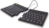 Clavier ergonomique R-Go Split Break avec logiciel de pause, clavier ergonomique divisé, QWERTY (US), bluetooth, noir