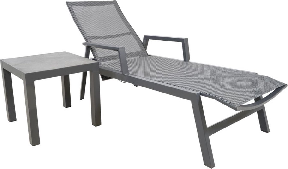 Lesli Living Table d'appoint Down Town Ohio - 50x50 cm