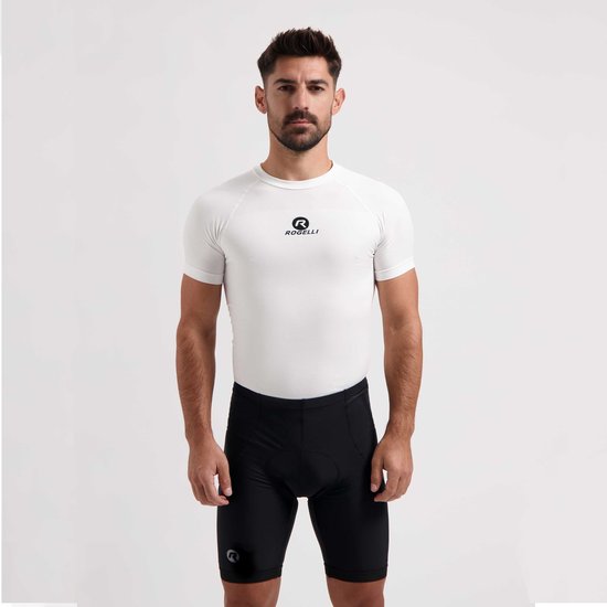 Rogelli Core Korte Fietsbroek Heren met Zeem - Wielrenbroek - Zwart - Maat 5XL van Merkloos — afbeelding 5