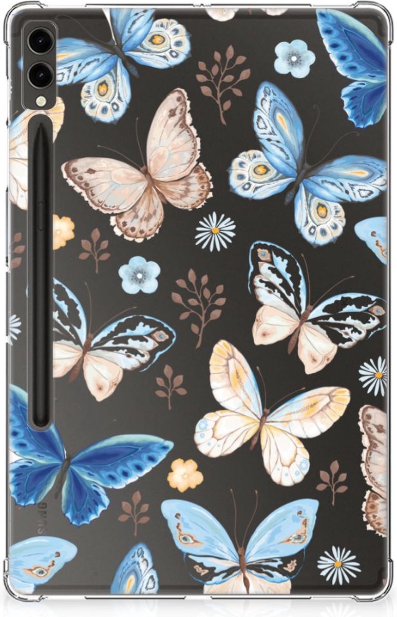 Back Case voor Samsung Galaxy Tab S9 Plus Vlinder