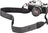 Garpex® Retro Vintage Verstelbare Schouderband voor Digitale en Spiegelreflex Camera - Grijs