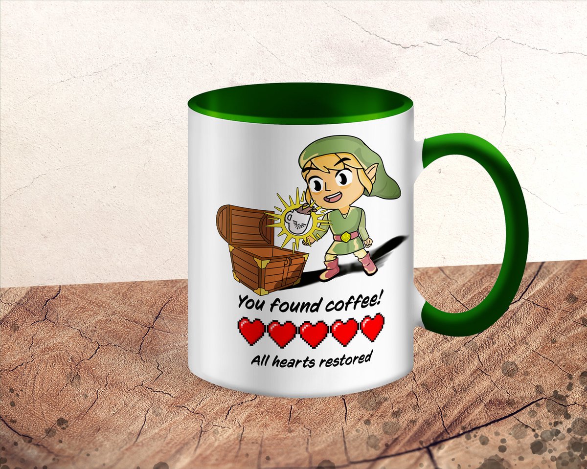 Beker - You found coffee! All hearts restored