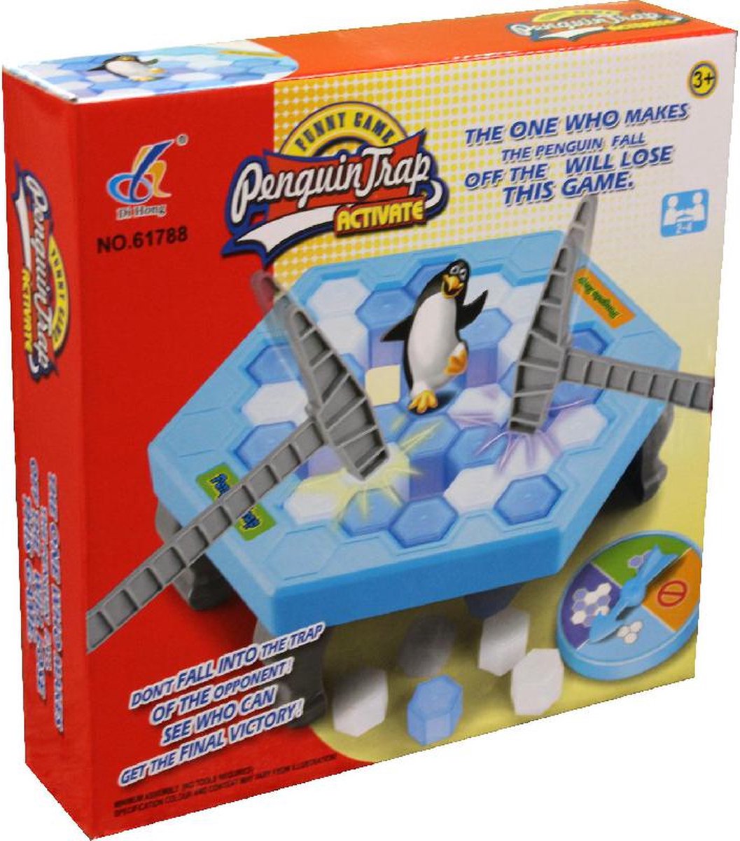 Penguin Trap Red De Pinguin Educatief Speelgoed Ruimtelijk