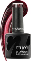 Mylee Gel Nagellak 10ml [Paint The Town] UV/LED Gellak Nail Art Manicure Pedicure, Professioneel & Thuisgebruik [Fine Glitters Range] - Langdurig en gemakkelijk aan te brengen
