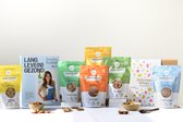 Giftbox Sandra Bekkari Boek Lang Leven Gezond + Healthy Snacks