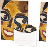 Briefpapier met enveloppen: Josephine Baker, Kees van Dongen, Singer Laren