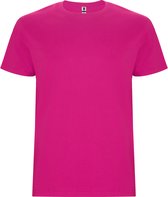 T-shirt unisex met korte mouwen 'Stafford' Roze - 3XL