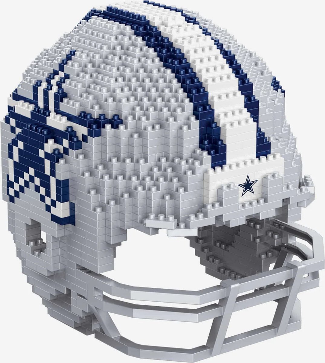 FOCO 3D BRXLZ Replica Helmet Team Dallas Cowboys