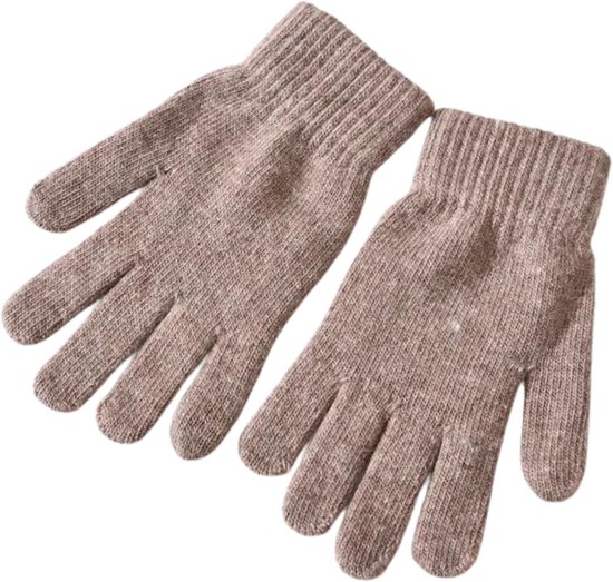 Winter Cashmere Gloves - Handschoenen - Unisex - Verwarmde - Bruin