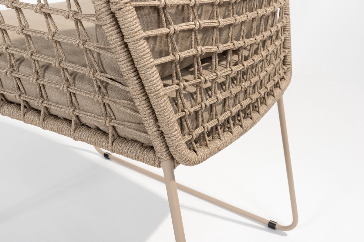 Taste by 4 Seasons Albano dining garden chair - latte