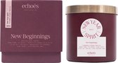 ECHOES LAB New Year Spirit Scented Natural Candle - 300 gr