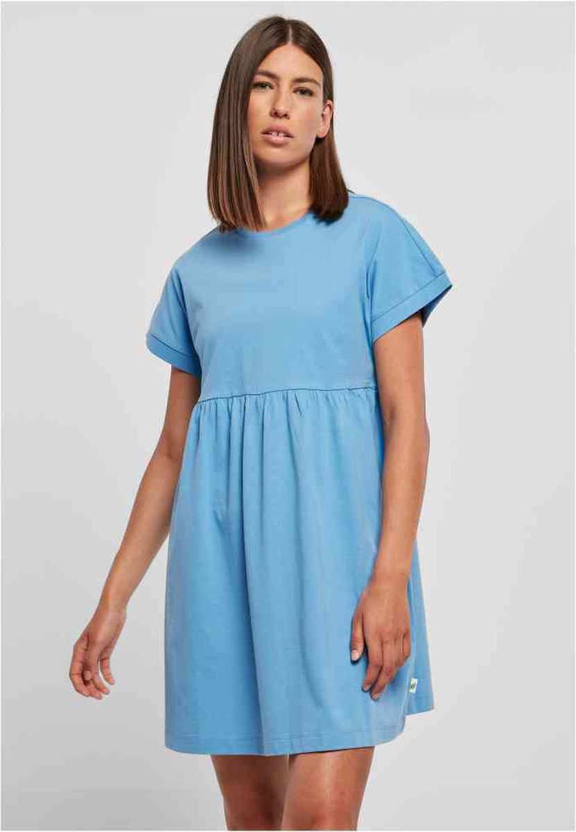 Urban Classics Organic Empire Valance Tee Korte jurk XL Blauw