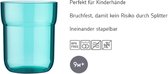 Gobelet - Gobelet Kinder - Blauw - Paille torsadée - 250 ml - Mécanisme  rotatif 