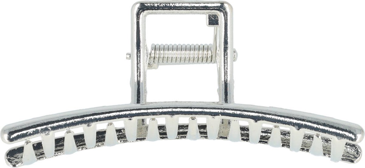 Haarsoires Haarspeld Haarklem 7,5cm – Rechte Vorm – Metaal – Zilver