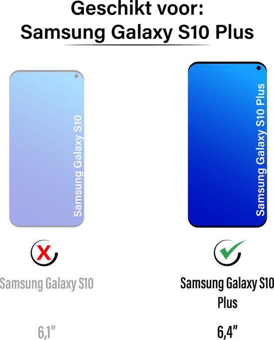 Coque Intégrale Samsung Galaxy S10 Plus - Coque 2 Pièces - Plastique Dur -  Coque... | bol
