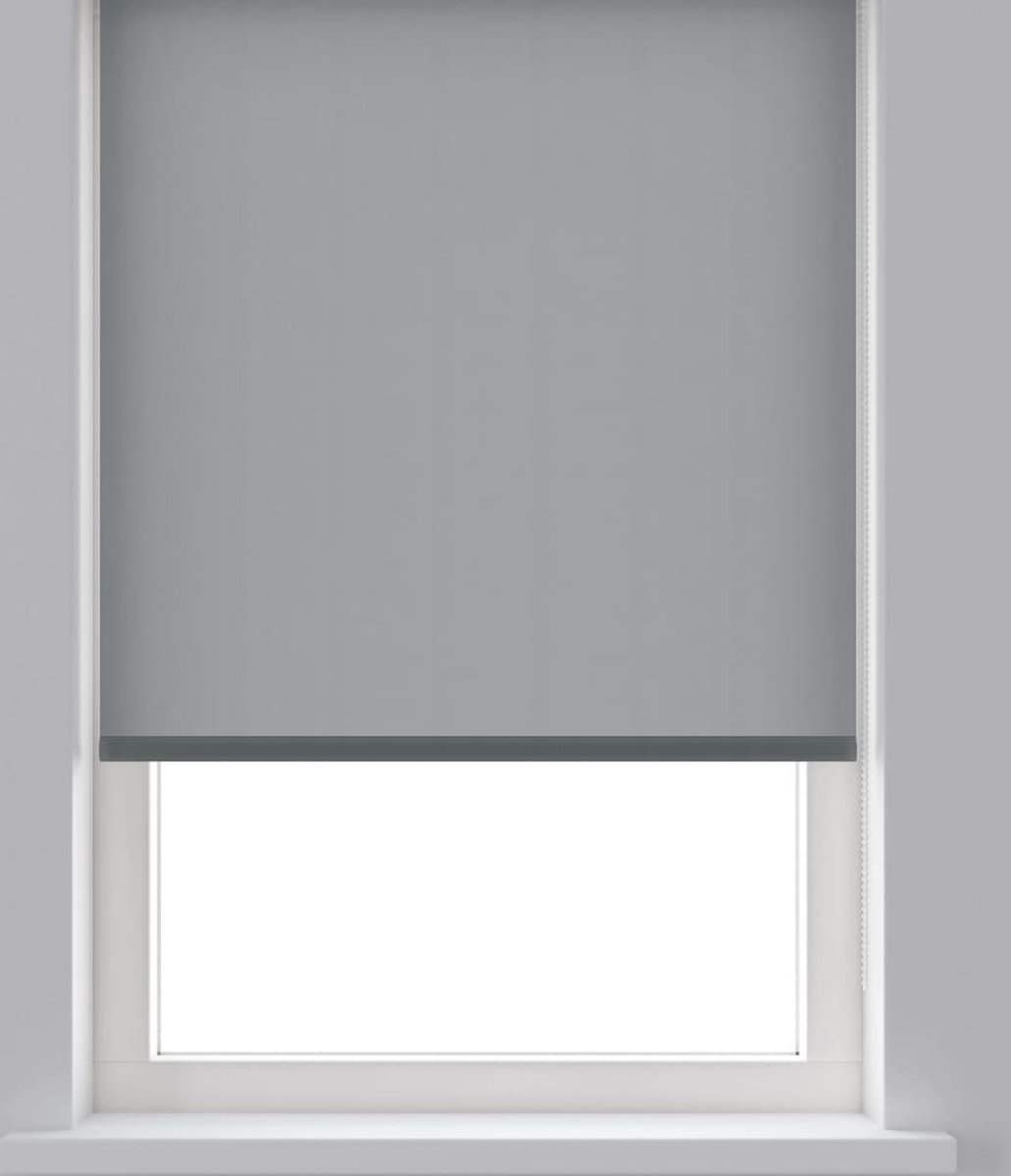 Decosol Rolgordijn Lichtdoorlatend - Antraciet (5777) - 60 x 190 cm