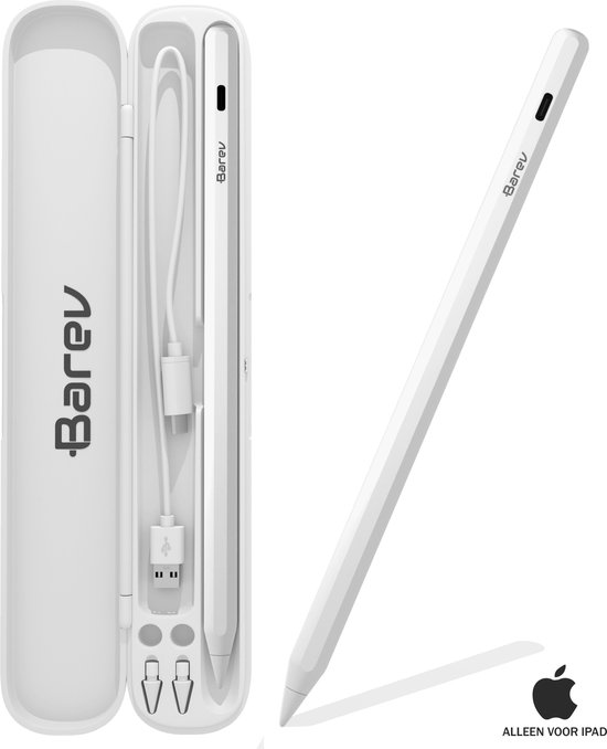 Barev Stylus Pen - Alternatief Apple Pencil - Geschikt alleen voor iPads  vanaf 2018 -... | bol