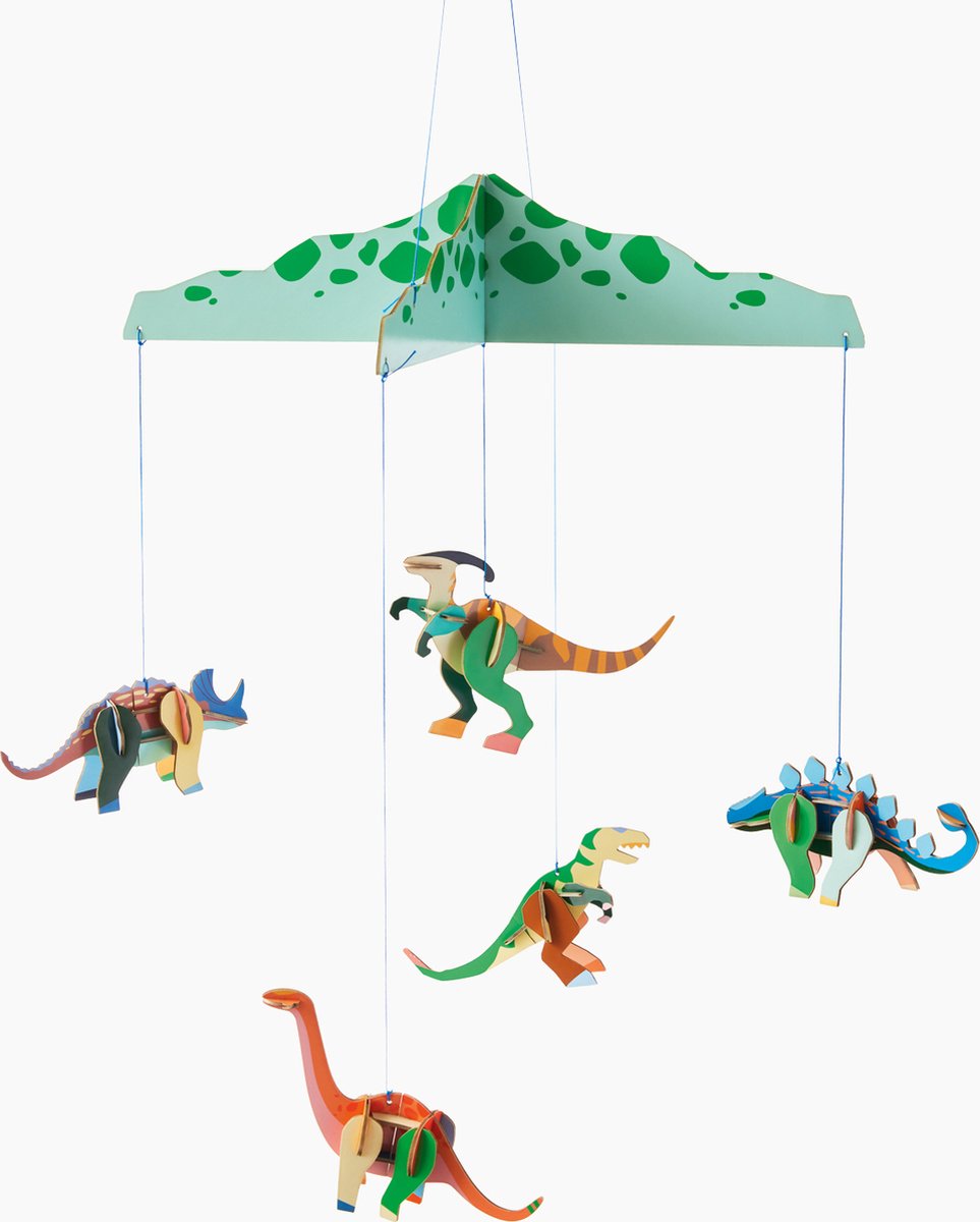 Dinosaurus - mobiel - kinderkamer - kleurrijk - Studio Roof