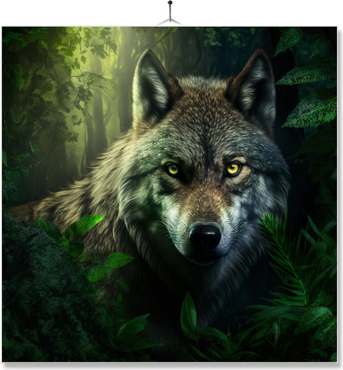 Tegel Met Opdruk | Wolf
