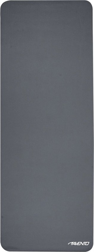 Avento Fitness/Yoga Mat Basic - 173 x 61 x 0.4 cm - Grijs | bol