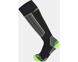 Nordica - Wintersportsokken/Skisokken - All Mountain Comfort - 35/38 - Zwart/neon groen