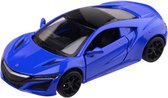 Acura NSX (Blauw) (10 cm) 1/43 Absolute Motors Supercars {Modelauto - Schaalmodel - Miniatuurauto - Speelgoed}