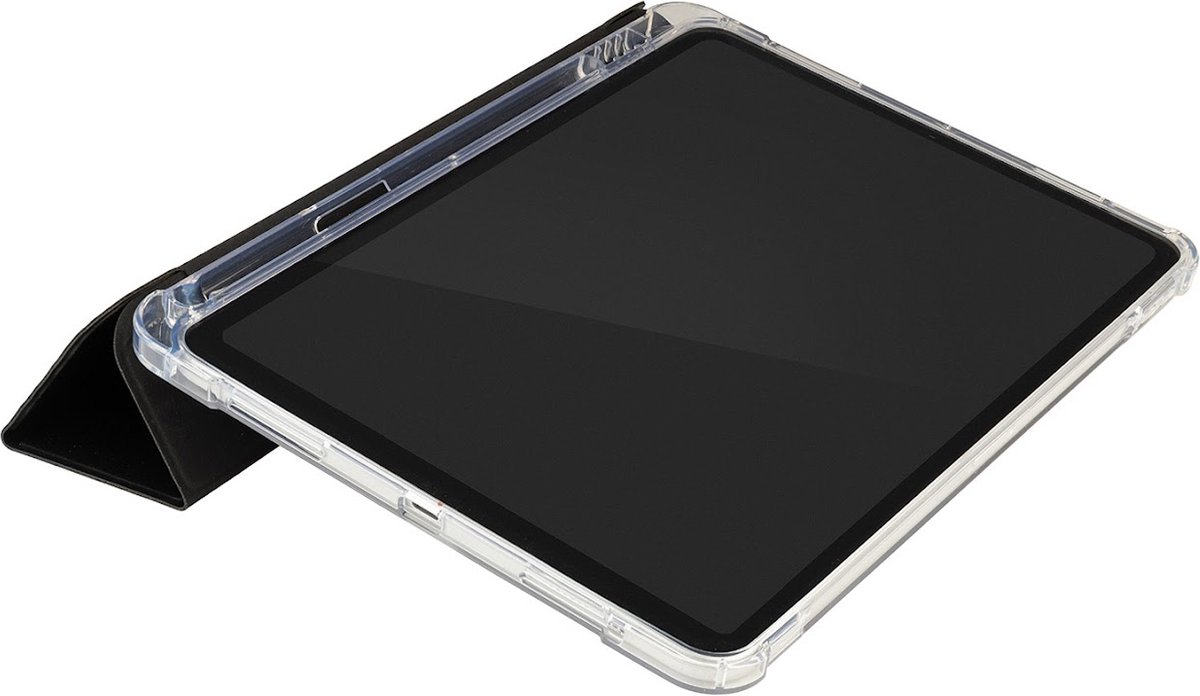 Tucano Satin Folioblad - iPad hoes - geschikt voor iPad 10.9 10th gen 2022, Apple - Zwart
