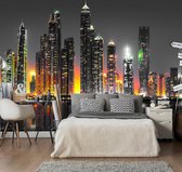 Fotobehangkoning - Behang - Vliesbehang - Fotobehang Dubai - 100 x 70 cm