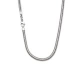 SILK Jewellery - Zilveren Collier / Ketting - Zipp - 377.45 - Maat 45