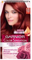 Garnier Color Sensation Intense Permanent Color Cream - 6.60 Intense Ruby Red