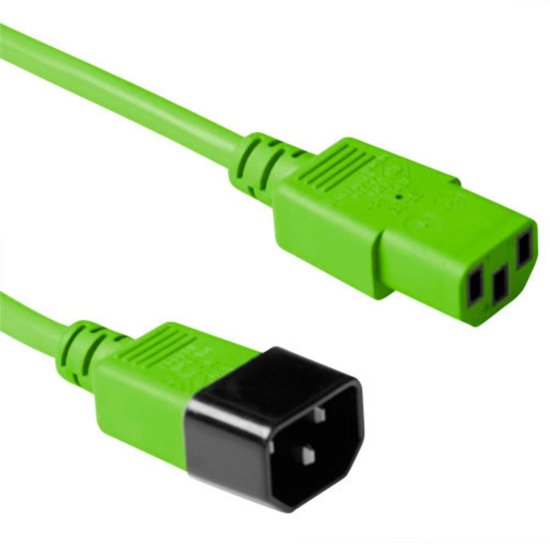 Prolunga Alimentazione InLine Rosso Da C13 A C14, 0.3m - 2m, 250V, 3G0.75mm², Scegli Lunghezza