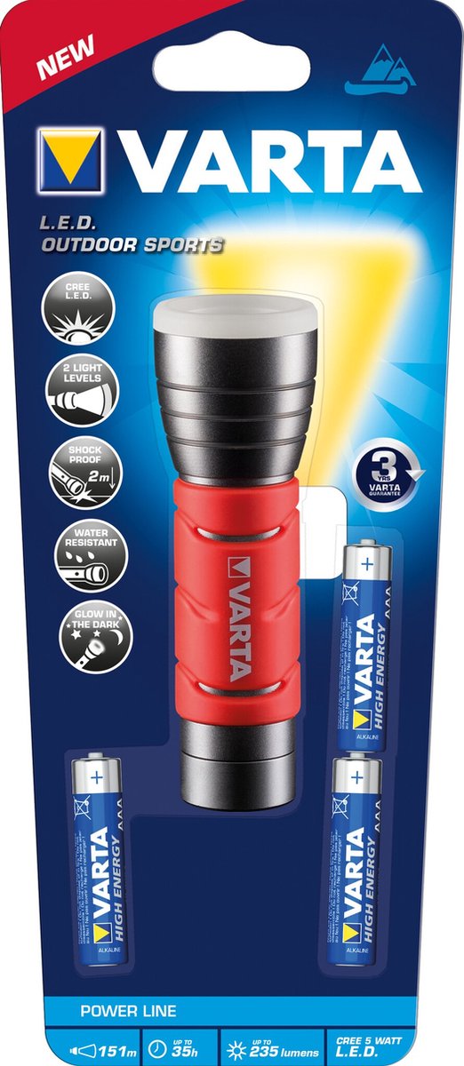 Bol.com VARTA LED Outdoor Sports aanbieding