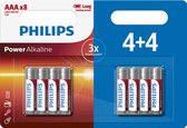 Philips Power Alkaline Batterij LR03P8BP/10