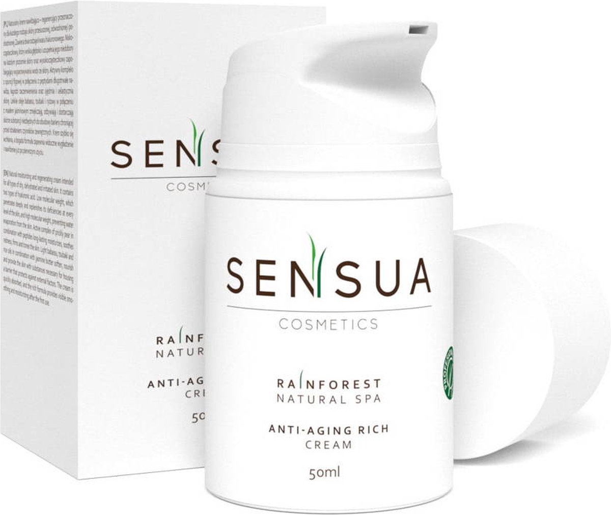 SENSUA - Anti-Aging Gezichtscreme - Rimpelvermindering - Rainforest Natural Spa - 50ml
