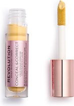 Makeup Revolution Conceal & Define Full Coverage Concealer - Banana Deep