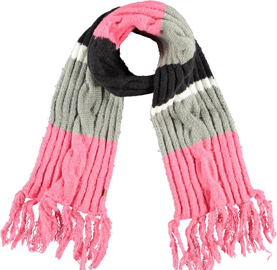 Winter Sjaal Meisjes Grijs-Roze
