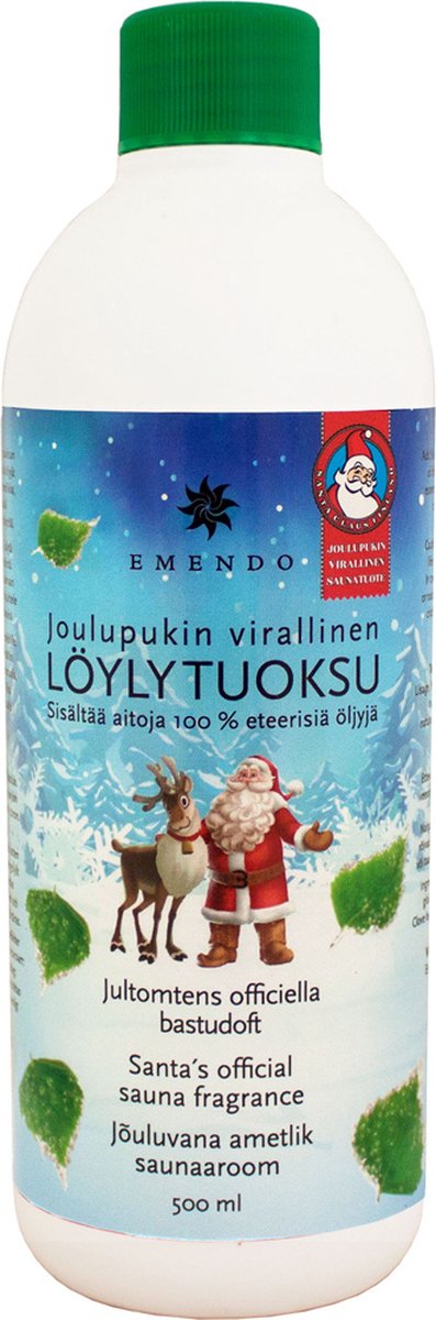 Emendo Sauna geur officiële kerstgeur 500 ml