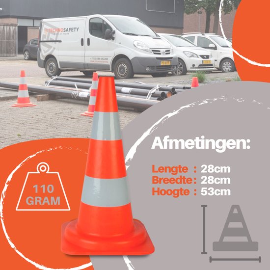 Mexxo reflecterende opvouwbare pion kopen