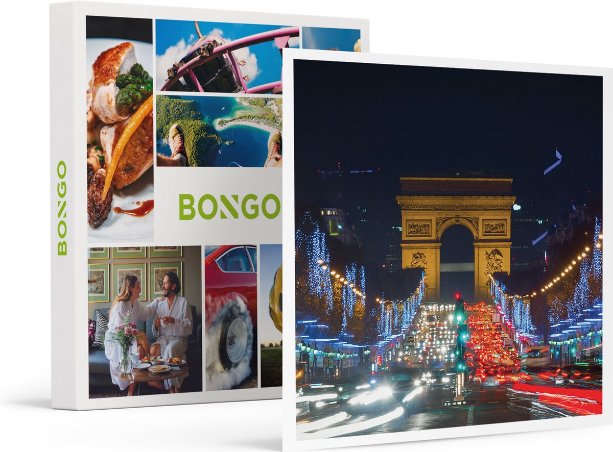 Bongo Bon -Een Magische Kerst In Parijs: 3 Dagen In Een Luxe 4-sterrenhotel- Cadeaukaart