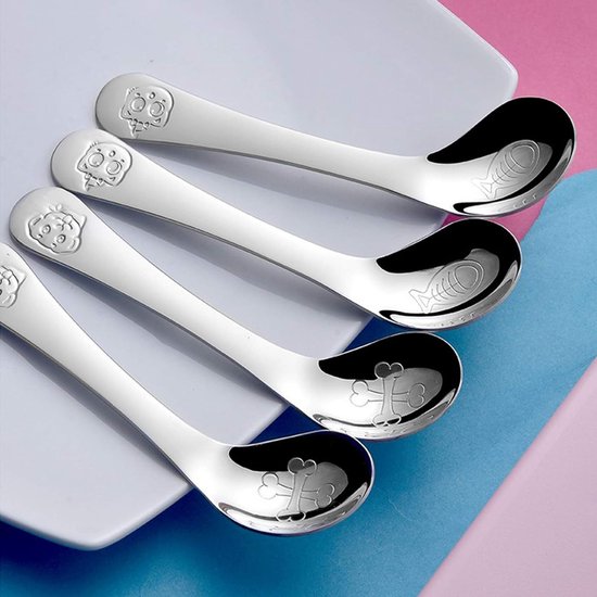 ABOOFAN 5 Stuks Roestvrijstalen Vergiet Pasta Zeef Metalen Lepel