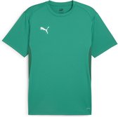 PUMA teamGOAL Jersey Heren Sportshirt - Sport Green-PUMA Wit-Power Green - Maat L