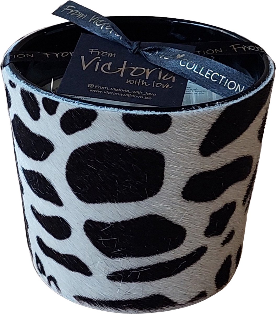 Victoria with love kaars - Printed giraf - Zwart - maat S